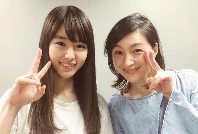 広末涼子と唐田えりかの写真